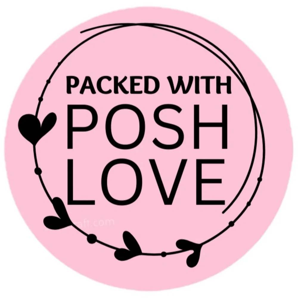 @Thank You Stickers for poshmark 2in round Shipping Supplies  NWT